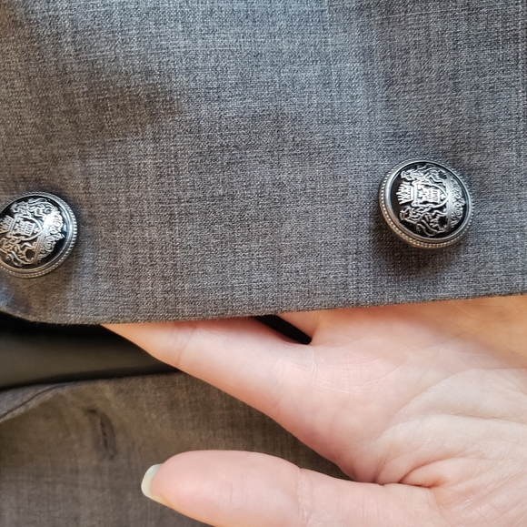 Talula Babaton Grey Blazer - Picture 8 of 9